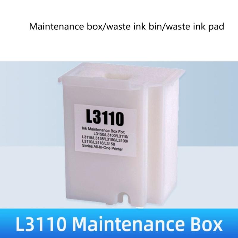 Nádržka na údržbu Pohlcovač nádržky na odpadní inkoust Výměna houbové podložky pro L1110 L3100 L3110 L3150 L3160 L3165 L3166 L5190