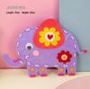 DIY Cartoon Doll Kit: Non-Woven Fabric Crafts for Kids 3-6 Years