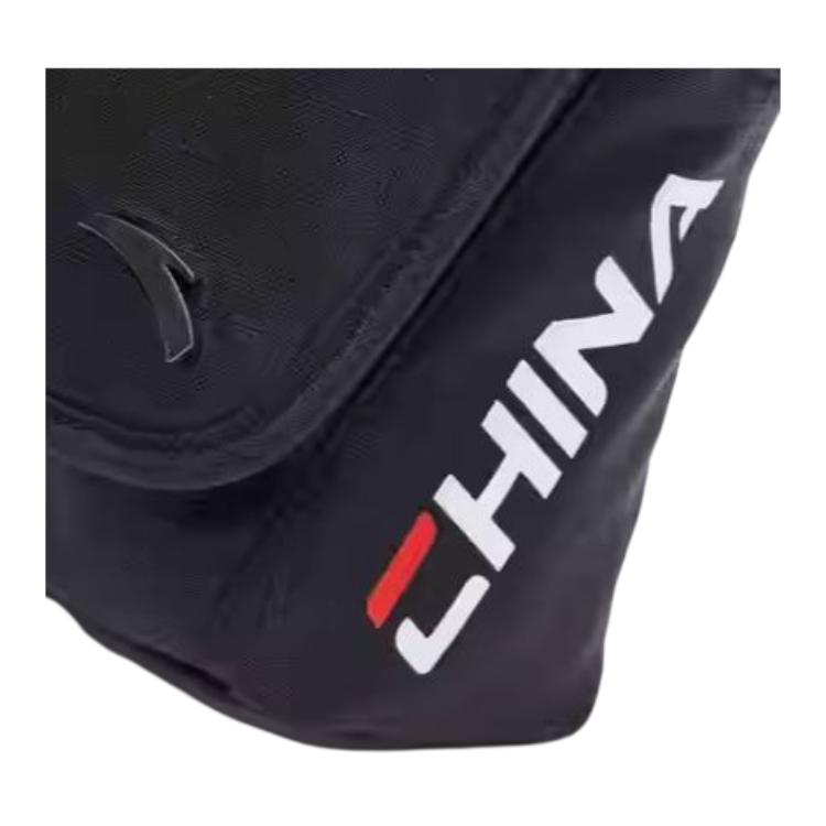 New Anta Polyester Crossbody Bag Shoulder Bag Regular Unisex Black 492340103