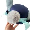 Zootopia Bendable Bunny Ear Sheriff Hat Judy Movie Cosplay Costume Accessory Party Anime Rabbit Cute Police Officer Headwear
