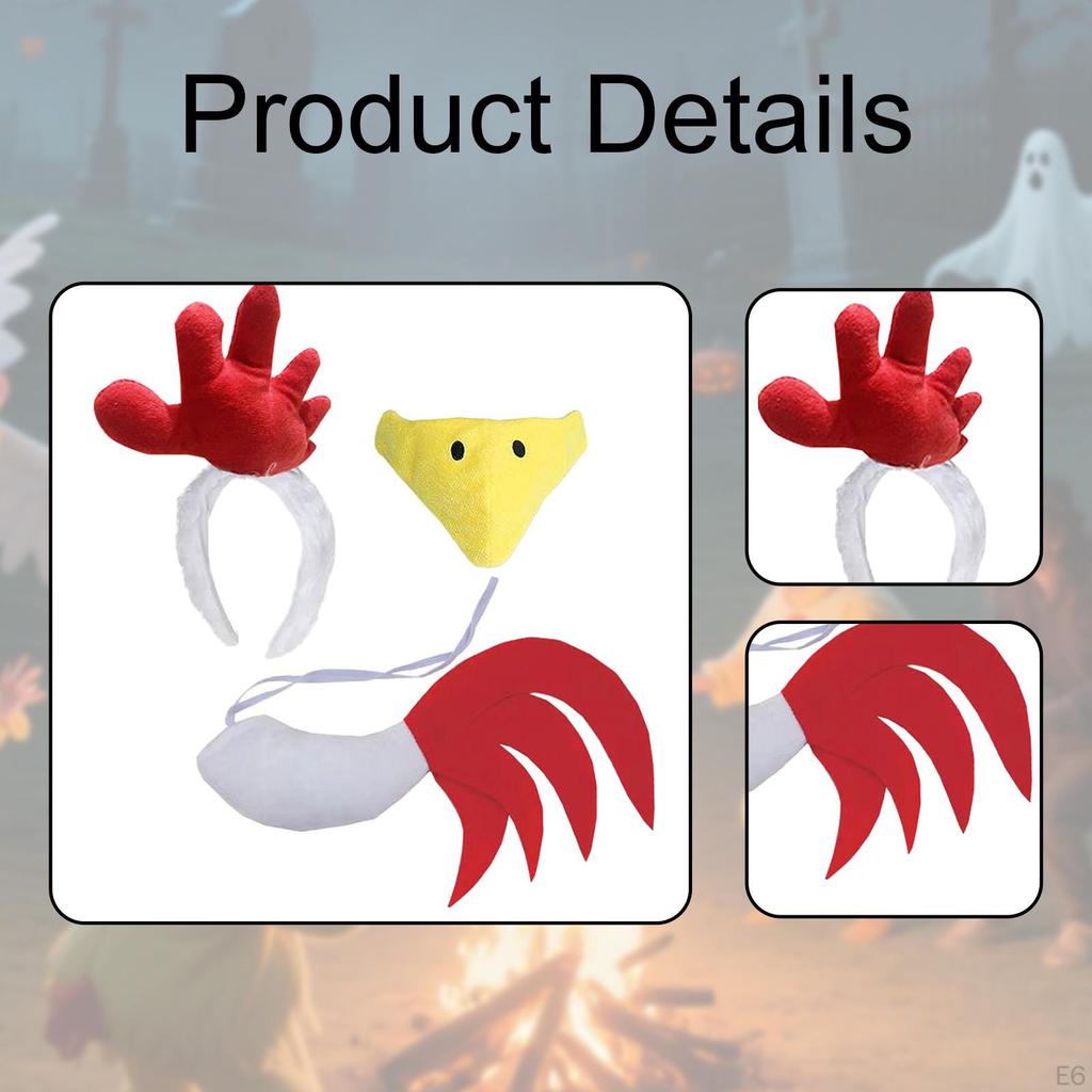 Chicken Cosplay Costume Kit for Theater, Action Events And Presentations.