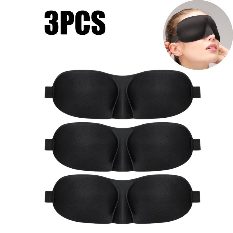 3D Sleep Mask With Soft Breathable Material Zero Pressure Eye Cover For Men And Women Ideal For Night Use And Deep Relaxation