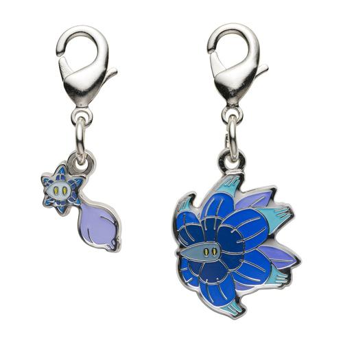 

[Pokemon] Pokemon Center National Pokedex Metal Charm - #969 Toedscool & #970 Toedscruel