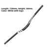 MEROCA Mountain Bike Handlebar 318MM Aluminum Alloy Bicycle Ultra-light Extended 780mm Small Swallow Handlebar Set