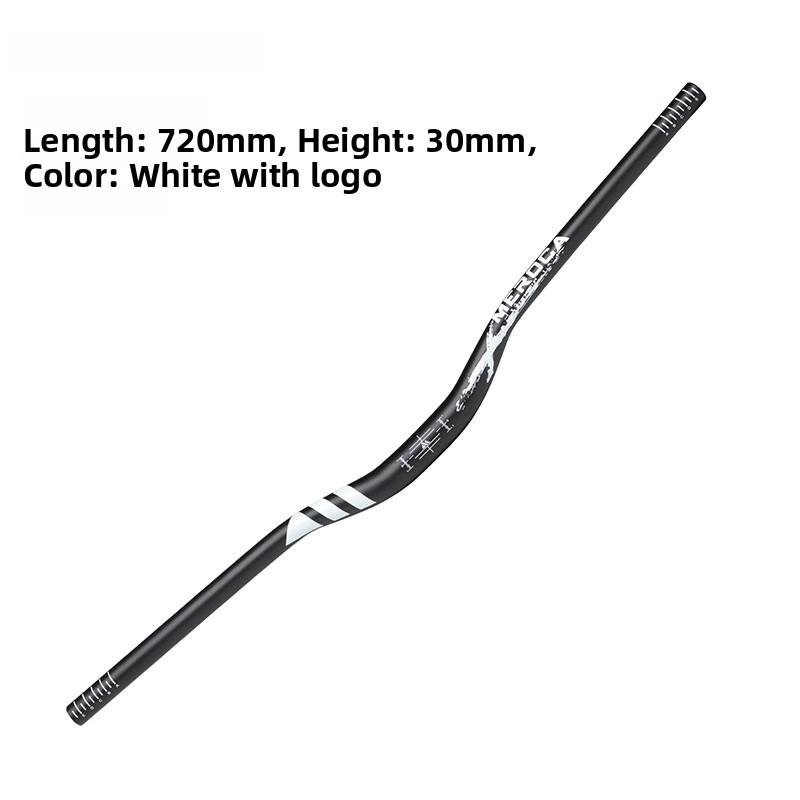 MEROCA Mountain Bike Handlebar 318MM Aluminum Alloy Bicycle Ultra-light Extended 780mm Small Swallow Handlebar Set