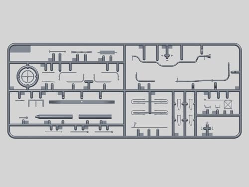 ICM 1/35 Scale German Krupp L3H163 Kfz.72 Radio Command Vehicle Plastic Model 35462