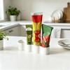 3D Printing Condiment Tube Rack Wave Shaped Ketchup Tube Fixing Shelves  Refrigerator Storage