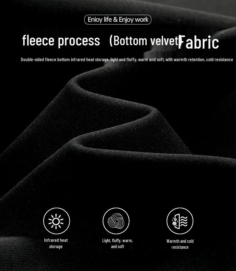 Lilanz Men's Warm Oxygen 2.0 Far Infrared Heating Stretch Casual Pants