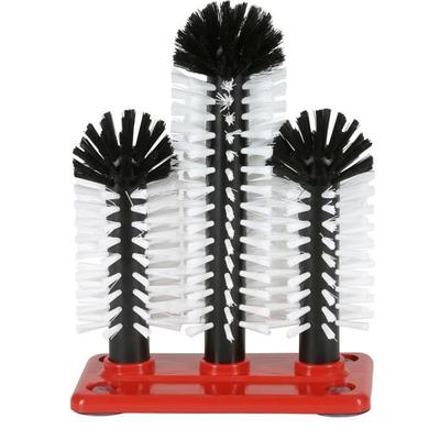 Szczotka do mycia szkła, Zestaw szczotek do mycia szkła - GR-2 - 2 x 18 + 1 x 24 cm