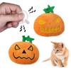 Halloweenowa dynia Zabawki do gryzienia dla zwierząt Zabawne Miękka pluszowa Piłka do ścierania zębów psa Może wydawać dźwięki Zabawki do tresury psów Produkty dla zwierząt