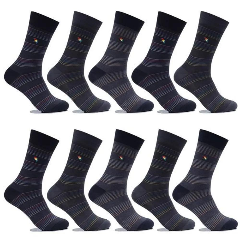 Arnold Palmer Men s Dress Socks Long 10 Pairs SM004 Men s Cotton Socks Men s Dress Socks Dress Socks SM004_Long cuffs 10 pairs/250~270mm