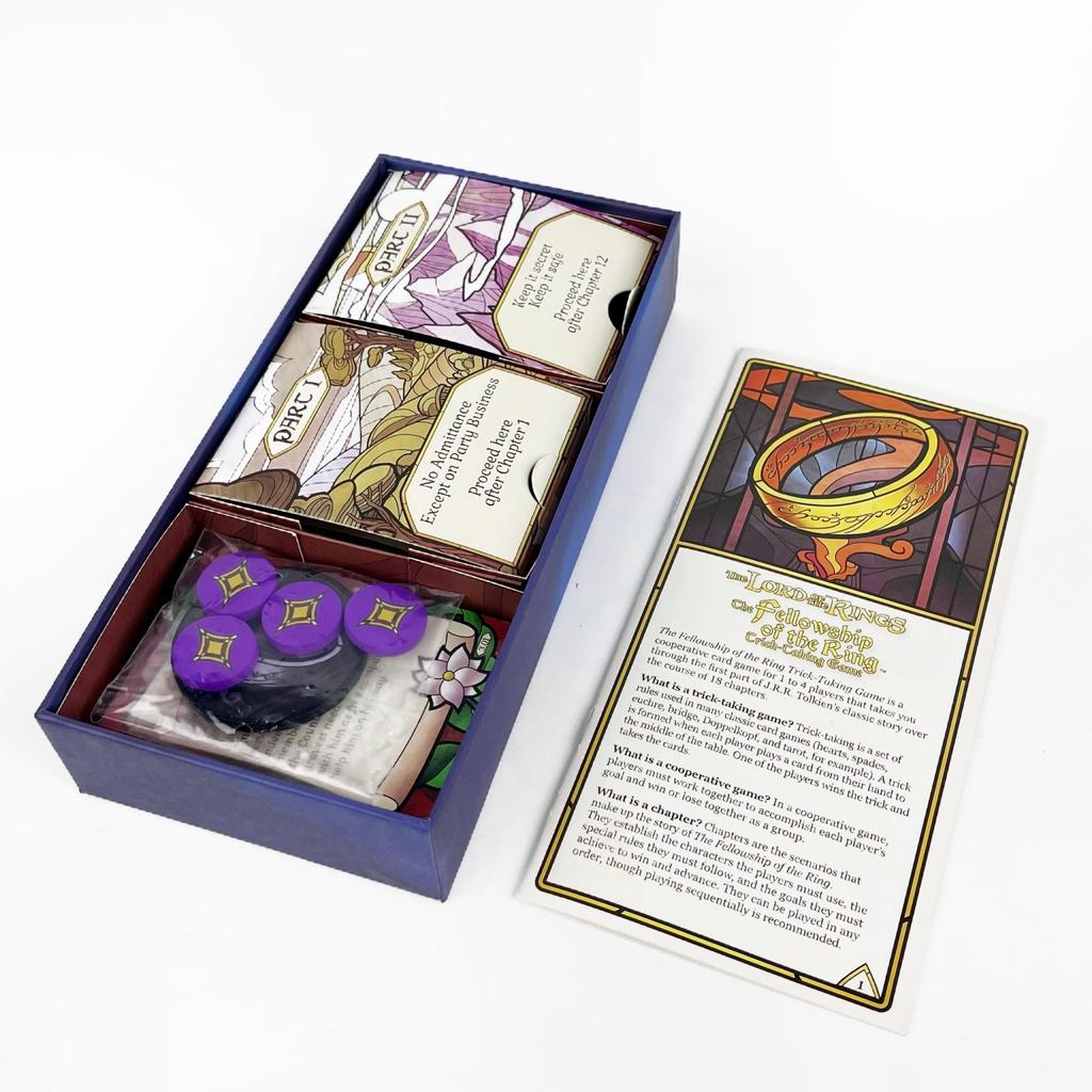 Συντροφιά του Δαχτυλιδιού Παιχνίδι Τράπουλας με Παζλ Συνεργατικά Παιχνίδια Τράπουλας 1-4 Παίκτες