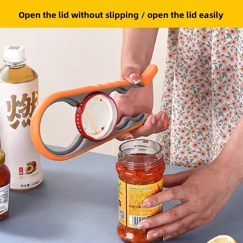 Kitchen Multifunctional Can Opener With Smooth Operation For Gift And Everyday Use