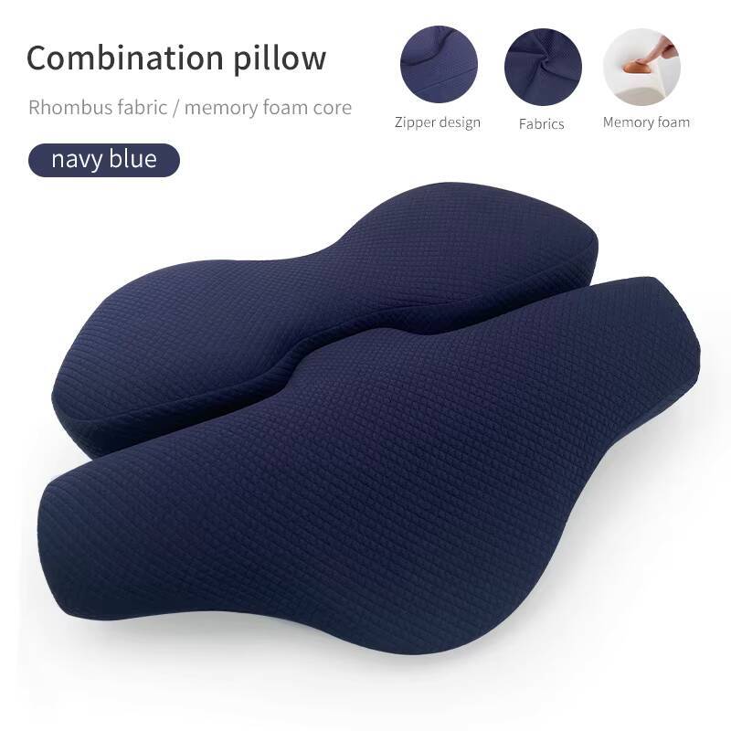 Neck Pain Relief Sleep Cervical Bed Memory Foam Pillow Memory Foam Pillow for Side Sleepers Ergonomic Orthopedic Bed Relief