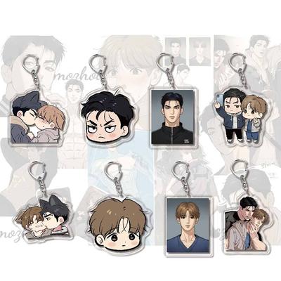 Manwha Jinx Joo Jaekyung Anime Anahtarlık Kim Dan Erkek Anahtarlık Kadın Yaratıcı Sevimli Figür Akrilik Anahtarlık Kolye Hediye