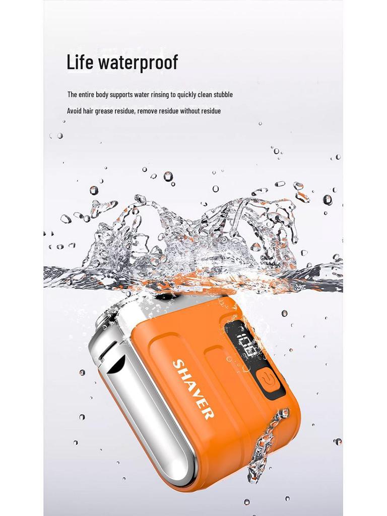 Mini-Elektrorasierer mit deutscher Klinge und hoher Geschwindigkeit – Portable Traveler Series