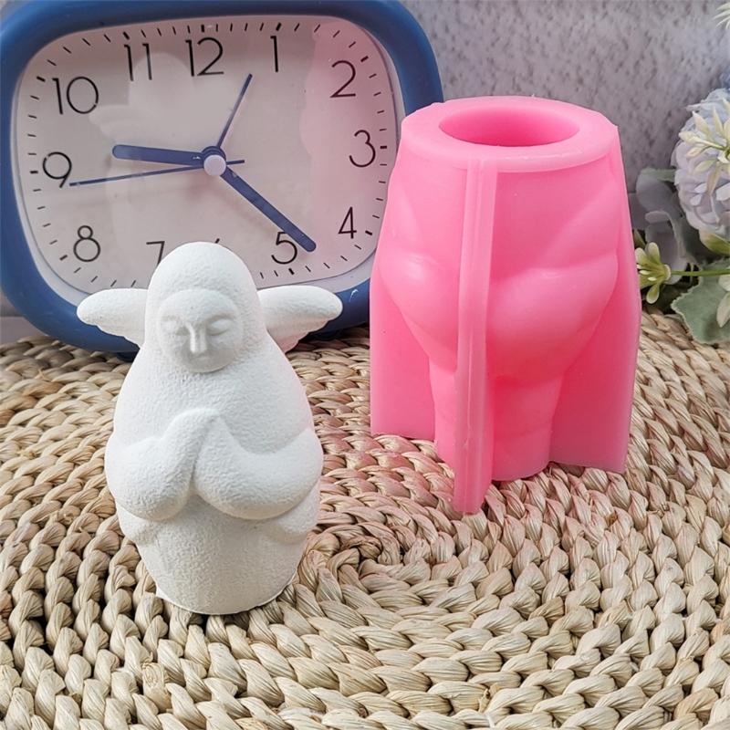 Silikon-Kerzenformen in Mädchenform, Epoxidharzformen zur Herstellung von Kerzen, Seife, Schokolade, Süßigkeiten, Kuchen, Fondant-Dekoration