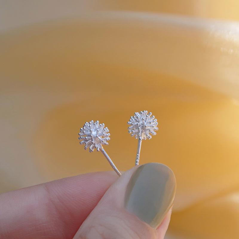 925 Silver Needles Silver Color Mini Star Heart Butterfly Stud Earrings for Women Hypoallergenic Daily Wear Ear Girls Pierc Gift