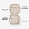 1PC Portable Zipper Jewelry Storage Bag Earrings Ring Storage Display Function Jewelry Organizer Jewelry Case Home Storage