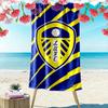 Asciugamano da Spiaggia Leeds United Stampato, Asciugamano Grande Morbido ad Asciugatura Rapida per Spiaggia Campeggio Nuoto