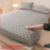 Waterproof Bed Cover With Solid Color Design For Home Use