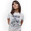 Black Cat T-Shirt American Golden Age Comic Cover Art Birthday Gift