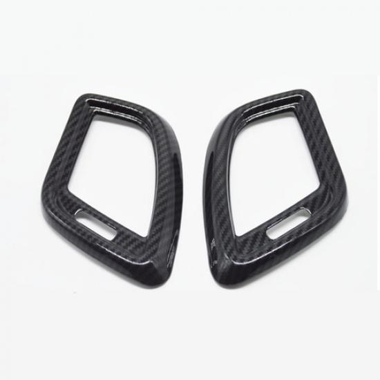 For Nissan Murano 2015-2024 Car Dashboard Air Vent Cover Trim Carbon Fiber Look