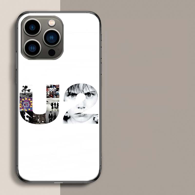 Band U2 Phone Case For Iphone 17 Air 15 Pro 14 Plus 16 Pro Max 12 13 Mini 11 16E X XS Cover Cute Fundas