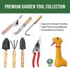 Customizable Gardening Tool Set New Hand Shovel & Hand Rake 2 PCS Garden Planting Tool Kit Logo Accepted