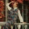 L Affair Unisex Country Red Farm Short quiLting Vest Lwkkavt0252 Cg