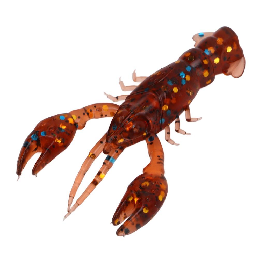 20PCS Soft Crawdad Bait 5.5cm Artificial Lure Durable Fishing Lure  Bass Fishing