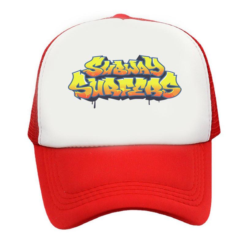 Boné de Beisebol Subway Surfers Proteção UV Respirável Unissex Chapéu de Verão ao Ar Livre Para Fãs