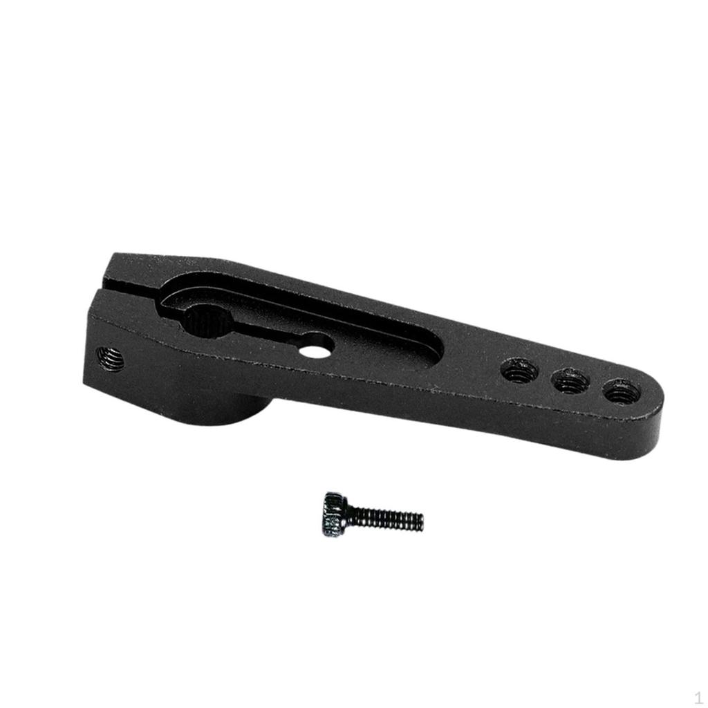 25T Aluminum Alloy Servo Long Steering Arm with Screw Metal for RC Vehicles, Cars,