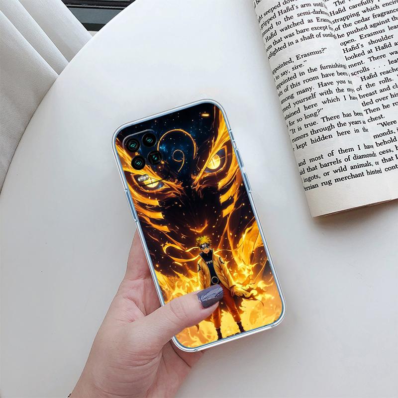 RA29 Naruto Uzumaki Transparent Phone Case for Motorola Moto Edge 20 30 40 50 S30 Fusion Ultra Pro Neo Lite + G200 G23