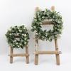 Simulation Leaf Eucalyptus Wreath Festival Home Decoration Door Crafts Pendant