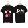 NewY2k Harajuku Goth Vintage T Shirt Depeche Negative Skull Mode Cotton T-shirt Graphic Sport Tops Clothing Streetwear Tops 2026
