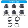 Silicone Ear Tips for Samsung Galaxy Buds FE Antislip Wing Tips Set In-Ear Earphone Cover Earbuds Eartips Set