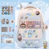 School Bag for Primary School Students, Large-capacity Burden Reduction and Decompression Backpack--grade Cartoon Spine Protection Backpack
