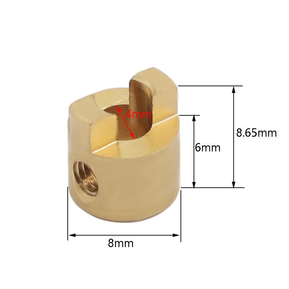 10 Pcs RC Model Boat Drive Dog Shaft Bracket 3mm 4mm 5mm 6.35mm For RC Boat Drive Shaft Parts Accessories