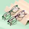 Ultralight Fashion Multifocal Reading Glasses: Dual-Use for Distance & Near, Anti-Blue Light, Stylish for Seniors.