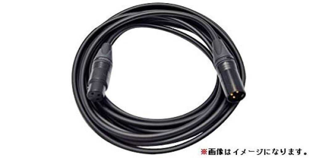 Kose CANARE Microphone Cable EC03-B(XX) BLACK Microphone Cable 3m
