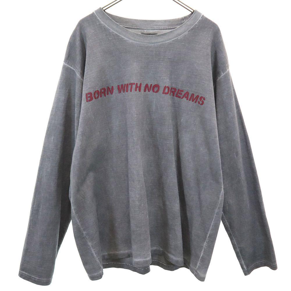 

M+RC NOIR Long sleeve shirt XL gray Ron T Men s Used