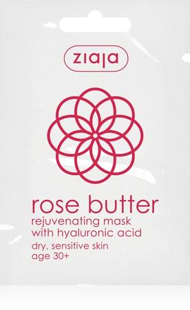 

Ziaja Rose Butter Rejuvenating Face Mask 30+ TU прозрачный