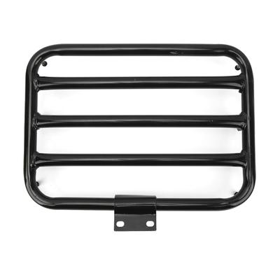 405x295mm Mini Bike Rear Rack Steel Alloy Rear Seat Luggage Cargo Carrier Rack Replacement for Coleman Trail CT200U