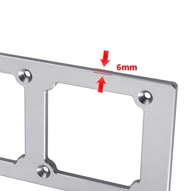 86 Type Wire Box Template Socket Bottom Box Open Holes On The Bottom Box Switches Socket for Electrician