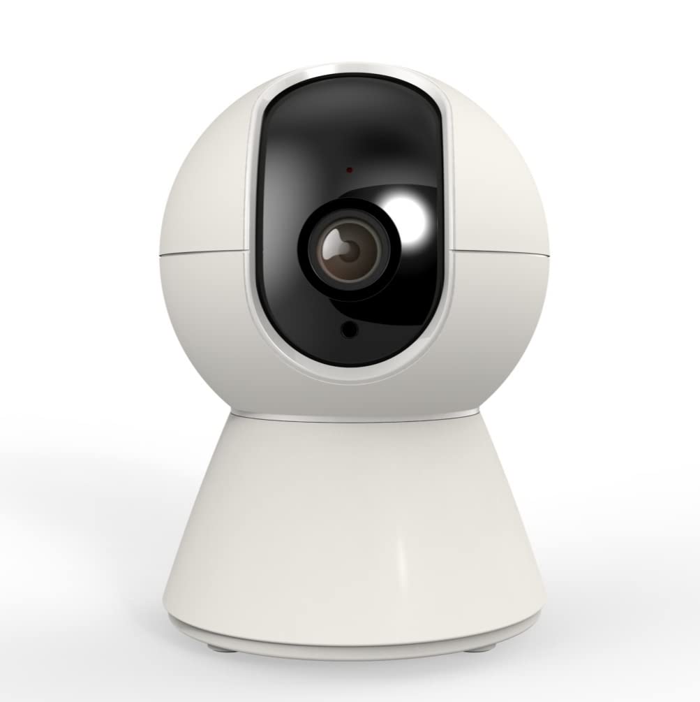 

GooMood Indoor Security Camera WiFi Smart Home Surveillance IP 1080P HD Security Camera with App for Baby Monitor Pet Night Vision Motion Detection білий