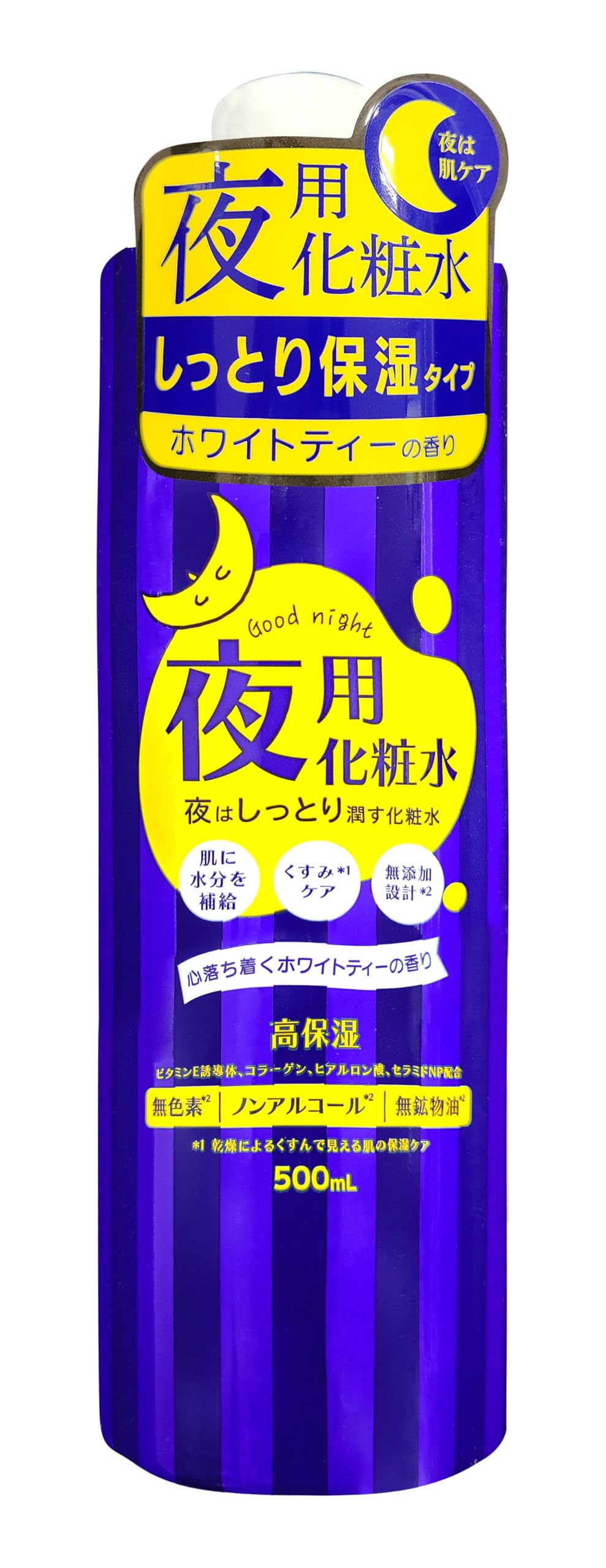 

DEVIL BEAUTY Nighttime Moisturizing Calming White Tea 500mL Lotion, Type, Scent,
