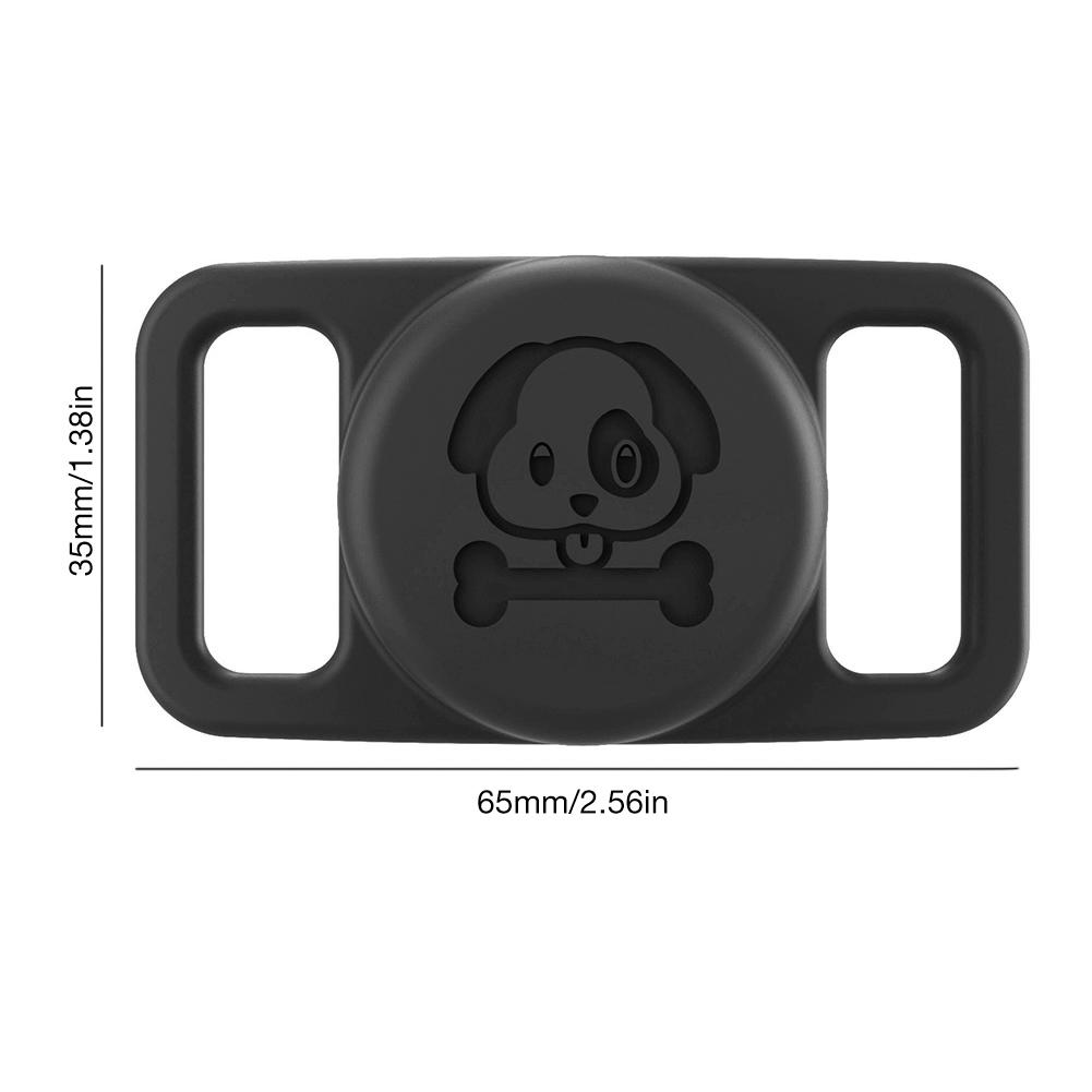 For AirTag Pet Collar Holder Waterproof Silicone Hidden Case Dog Collar For Dogs Cats Anti-Lost Tracker GPS Locator Accessories