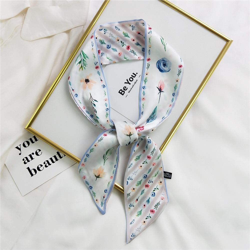 Neue Schals Seidenschals Damen Frühlings- und Herbstsaison Lange dekorative professionelle Schals Sommer Dünne Stile gepaart mit stilvollen Hemden