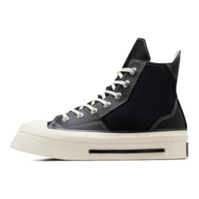 Chuck 70 De Luxe Squared High Čierne Volavkové Unisex Tenisky A06435C